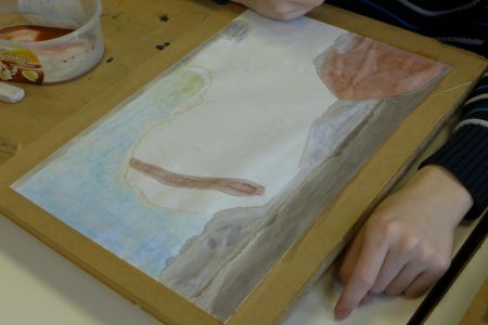 MSS12: Renaissance Selbstportaits Aquarell