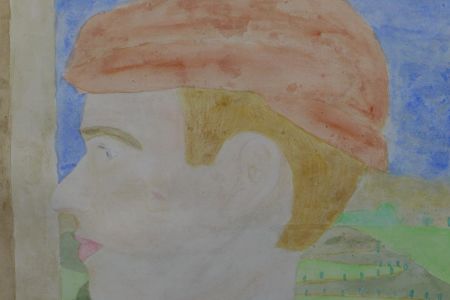 MSS12: Renaissance Selbstportaits Aquarell